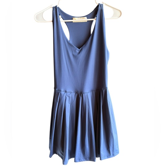 NWT Ocean Drive Clothing The Courtside Navy Athletic Dress Navy Size Medium - Picture 3 of 10